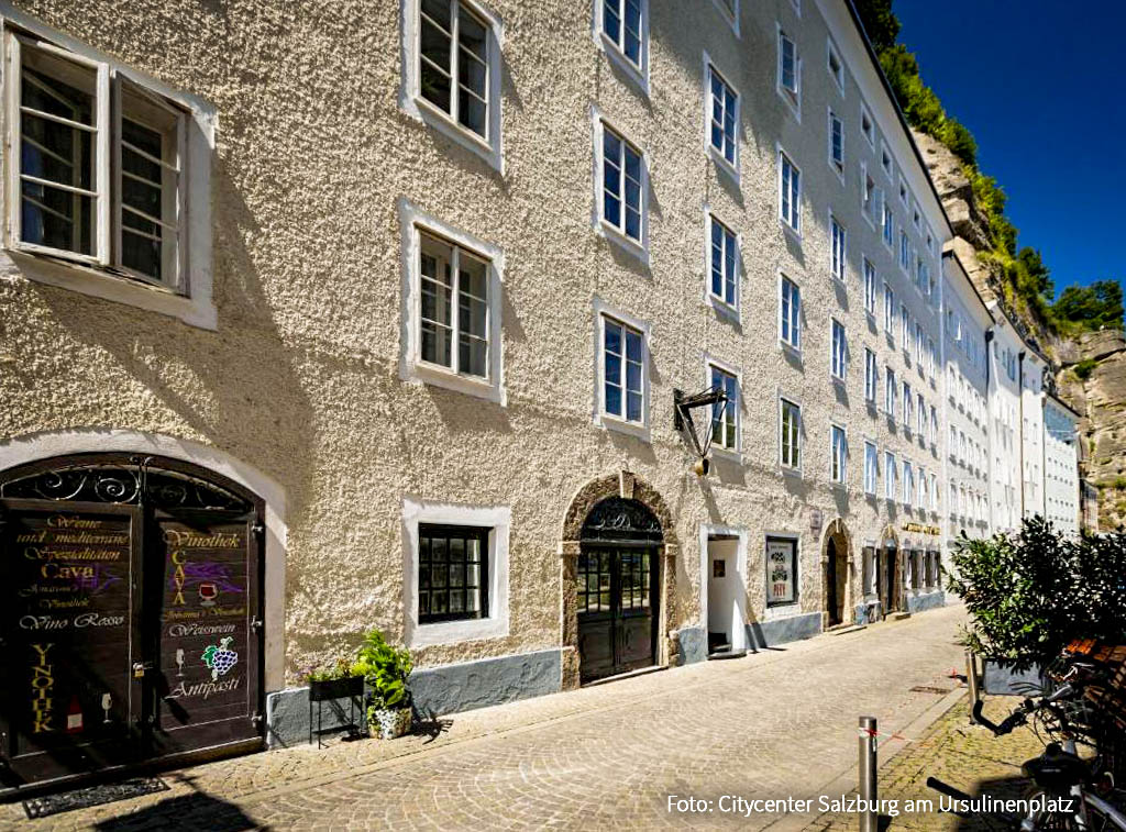 Auf Wolke 7 in Salzburg: Citycenter Salzburg am Ursulinenplatz