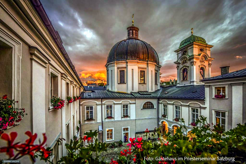 Auf Wolke 7 in Salzburg: Gästehaus im Priesterseminar Salzburg