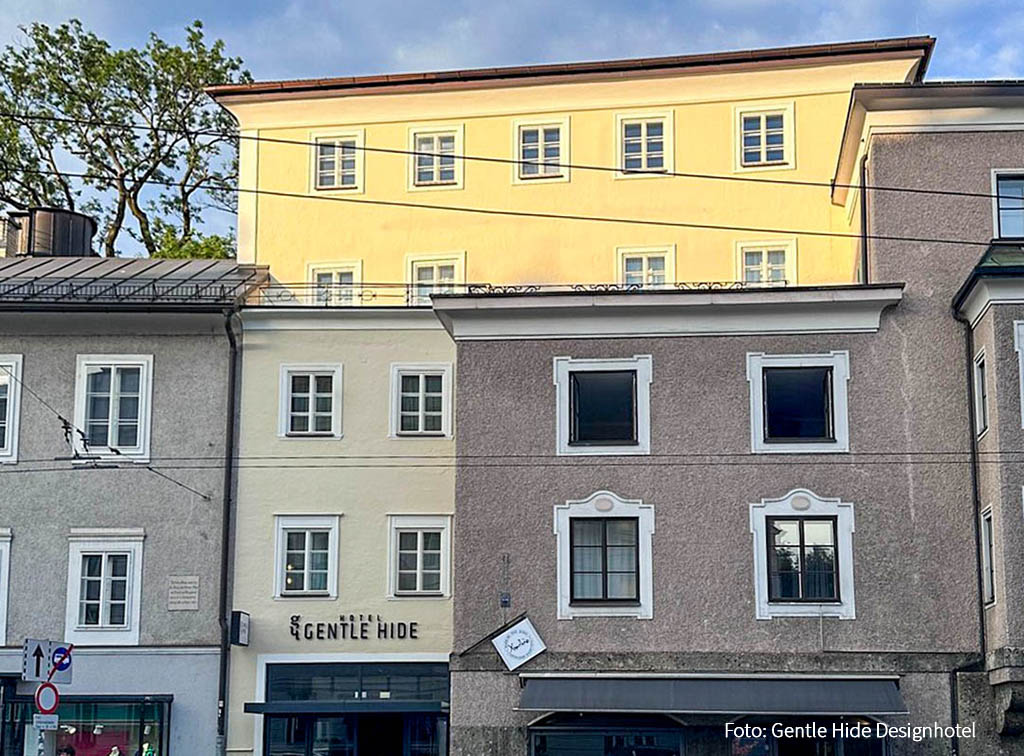 Auf Wolke 7 in Salzburg: Gentle Hide Designhotel