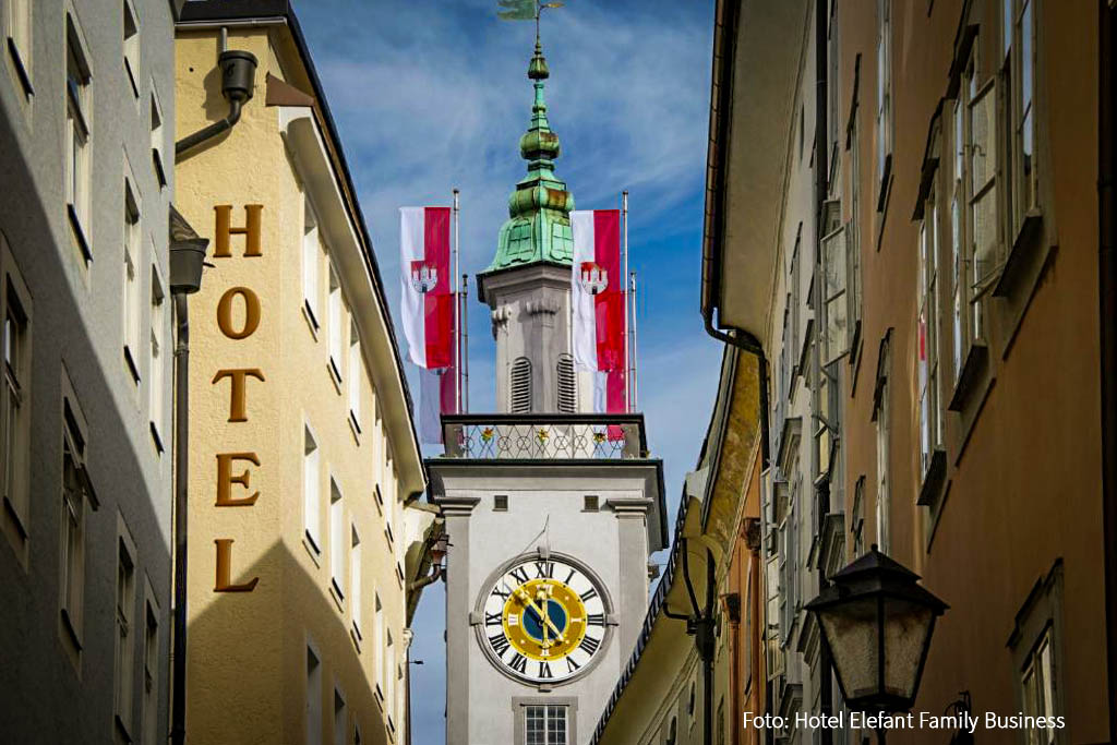 Auf Wolke 7 in Salzburg: Hotel Elefant Family Business