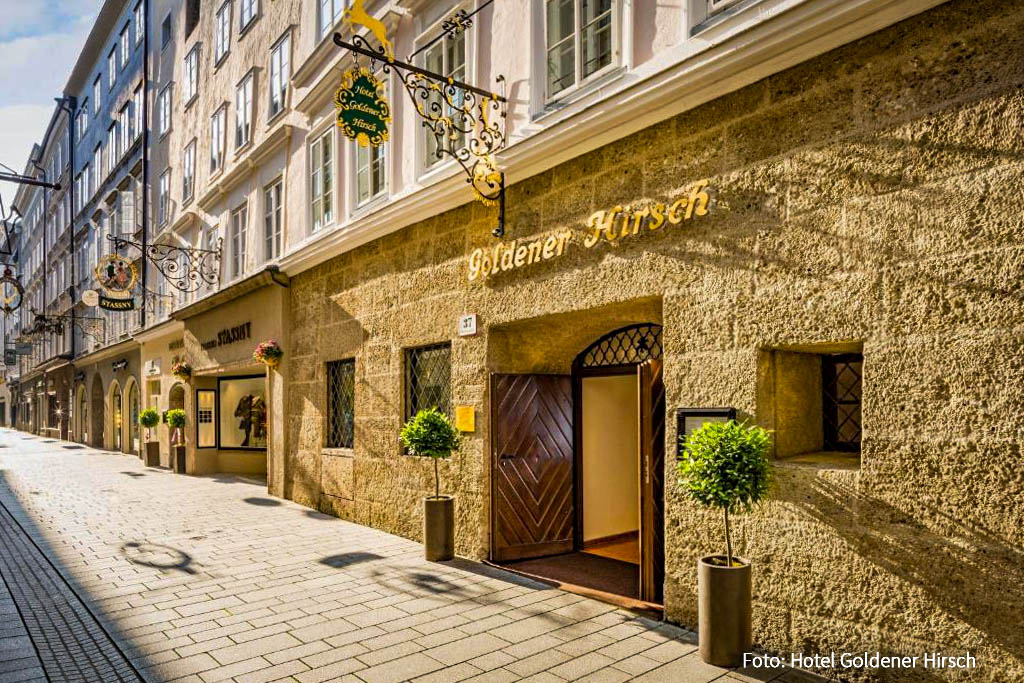 Auf Wolke 7 in Salzburg: Hotel Goldener Hirsch