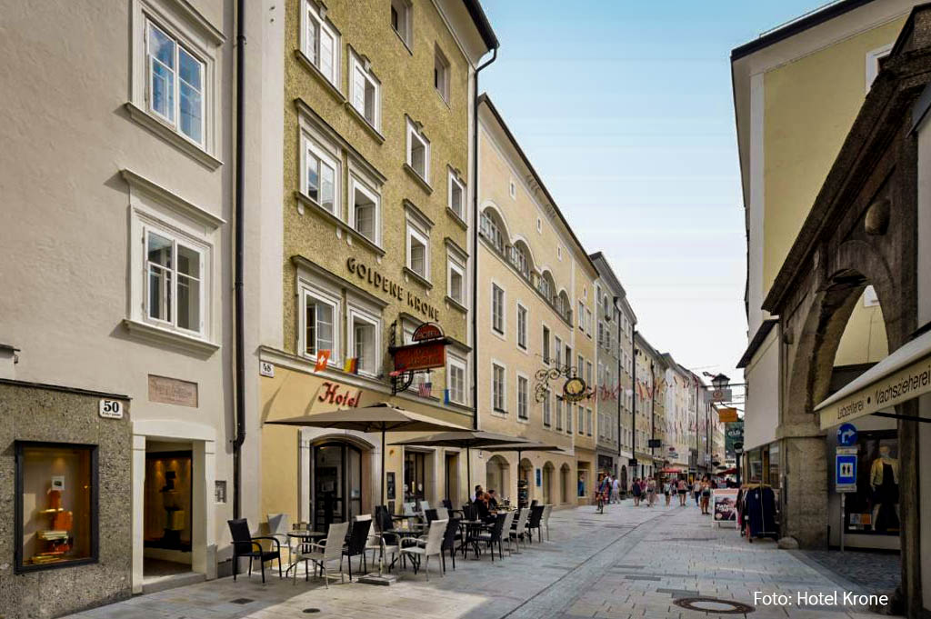 Auf Wolke 7 in Salzburg: Hotel Krone