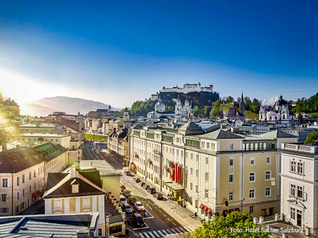 Auf Wolke 7 in Salzburg: Hotel Sacher Salzburg