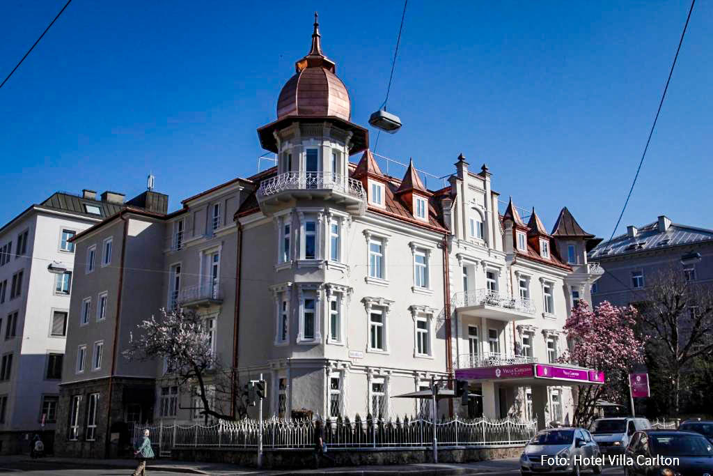 Auf Wolke 7 in Salzburg: Hotel Villa Carlton