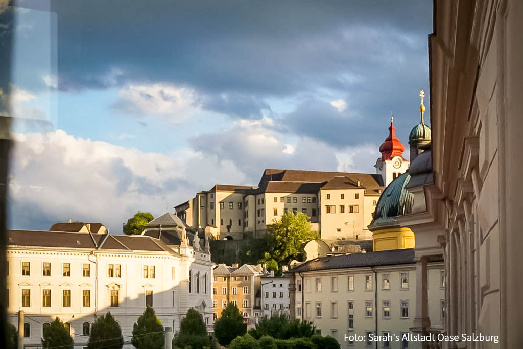 Auf Wolke 7 in Salzburg: Sarah's Altstadt Oase Salzburg