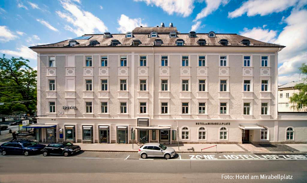 Auf Wolke 7 in Salzburg: Hotel am Mirabellplatz