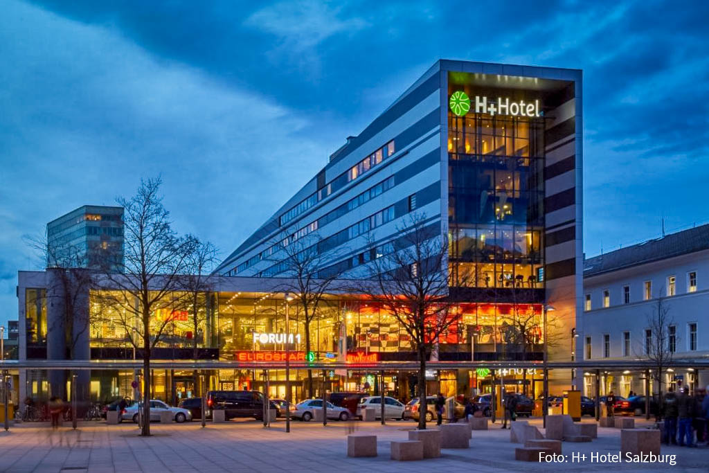 Auf Wolke 7 in Salzburg: H+ Hotel Salzburg