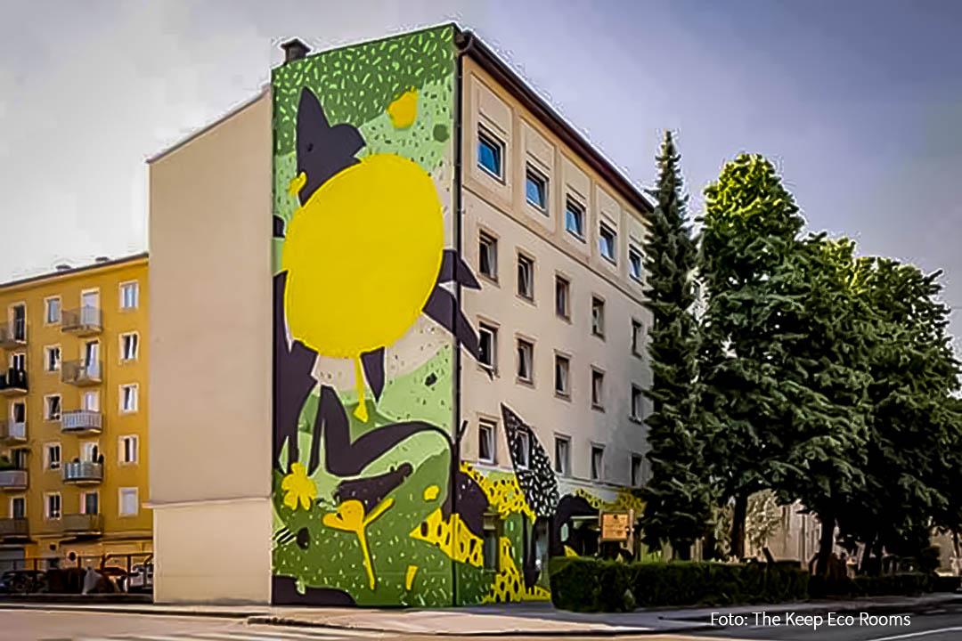 Auf Wolke 7 in Salzburg: The Keep Eco Rooms