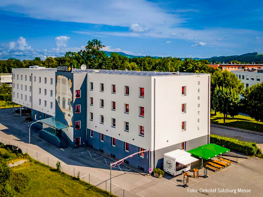 Auf Wolke 7 in Salzburg: Oekotel Salzburg Messe