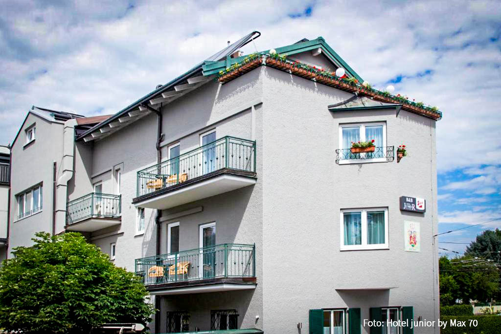 Auf Wolke 7 in Salzburg: Hotel junior by Max 70