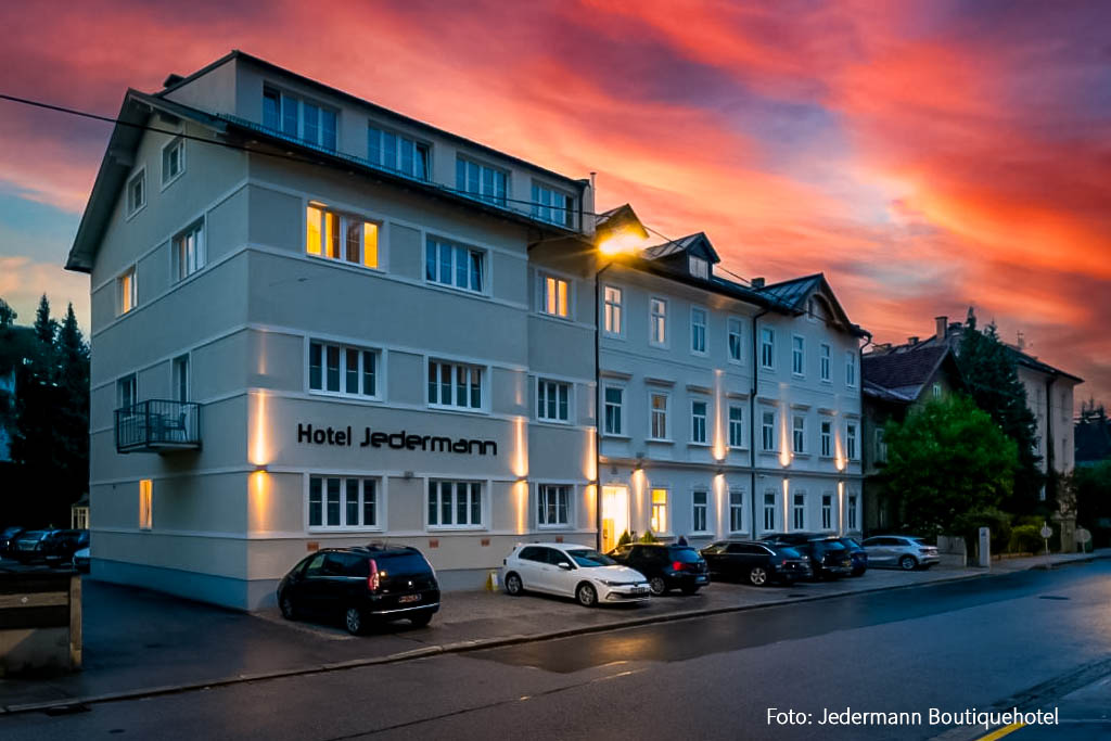 Auf Wolke 7 in Salzburg: Jedermann Boutiquehotel