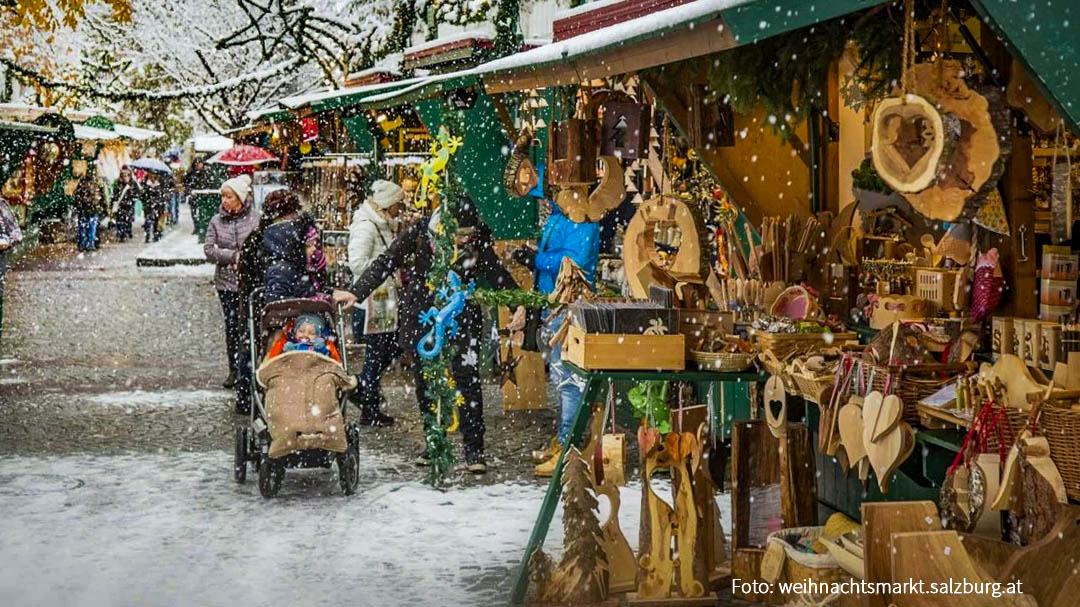 Weihnachtsmarkt am Mirabellplatz